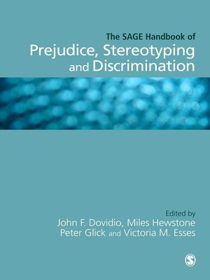 cover image of The SAGE Handbook of Prejudice, Stereotyping and Discrimination